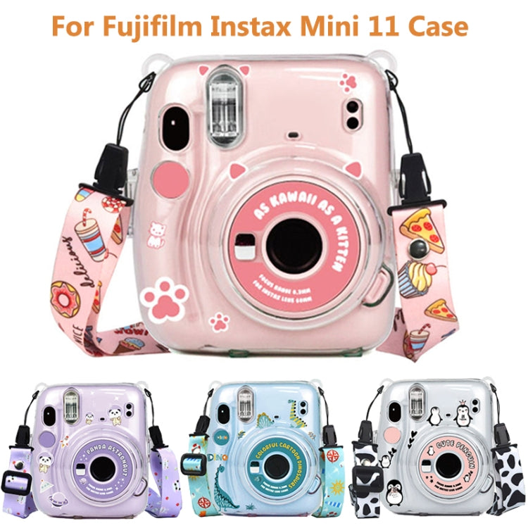 For Fujifilm Instax Mini 11  5sets Storage Case + Shoulder Strap + Sticker 3 In 1 Set, 3 In 1 Set(Set 8), 3 In 1 Set(Set 1), 3 In 1 Set(Set 2), 3 In 1 Set(Set 3), 3 In 1 Set(Set 4), 3 In 1 Set(Set 5), 3 In 1 Set(Set 6), 3 In 1 Set(Set 7)