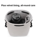 Baona Camera Bag Lens Drawstring Pouch, Small, Medium, Large