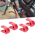 2 Pairs Shock Absorber Extender Height Extension for Motorcycle, Small, Large