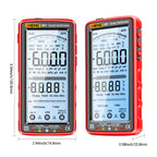 ANENG 681 LCD Digital Display Screen Smart Automatic Range Rechargeable Multimeter, 681 Black, 681 Red