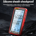 ANENG 681 LCD Digital Display Screen Smart Automatic Range Rechargeable Multimeter, 681 Black, 681 Red