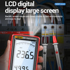 ANENG 681 LCD Digital Display Screen Smart Automatic Range Rechargeable Multimeter, 681 Black, 681 Red