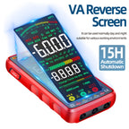 ANENG 682 Smart VA Reverse Display Automatic Range Rechargeable Multimeter, 682 Black, 682 Red