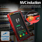 ANENG 682 Smart VA Reverse Display Automatic Range Rechargeable Multimeter, 682 Black, 682 Red