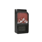 Flame Simulation Mini Portable Desktop Heater, Without Remote Control UK, Without Remote Control EU, With Remote Control US, Without Remote Control US