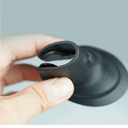 1 Pair For Xiaomi Mijia M365 / M365 Pro Electric Scooter Universal Fishtail Shape Rubber Fender, 7.5 x 7cm