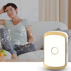 CACAZI A20 Smart Home Wireless Doorbell Digital Music Remote Control Waterproof Doorbell, US Plug, UK Plug, EU Plug