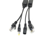 15 PCS POE Split Line Network Camera Power Splitter RJ45 Network Port Power Supply