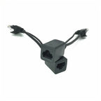 15 PCS POE Split Line Network Camera Power Splitter RJ45 Network Port Power Supply