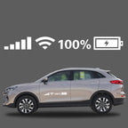 10 PCS Car Windshield Stickers Signal WiFi Power Vinyl Decal  Car Stickers, L, M, S