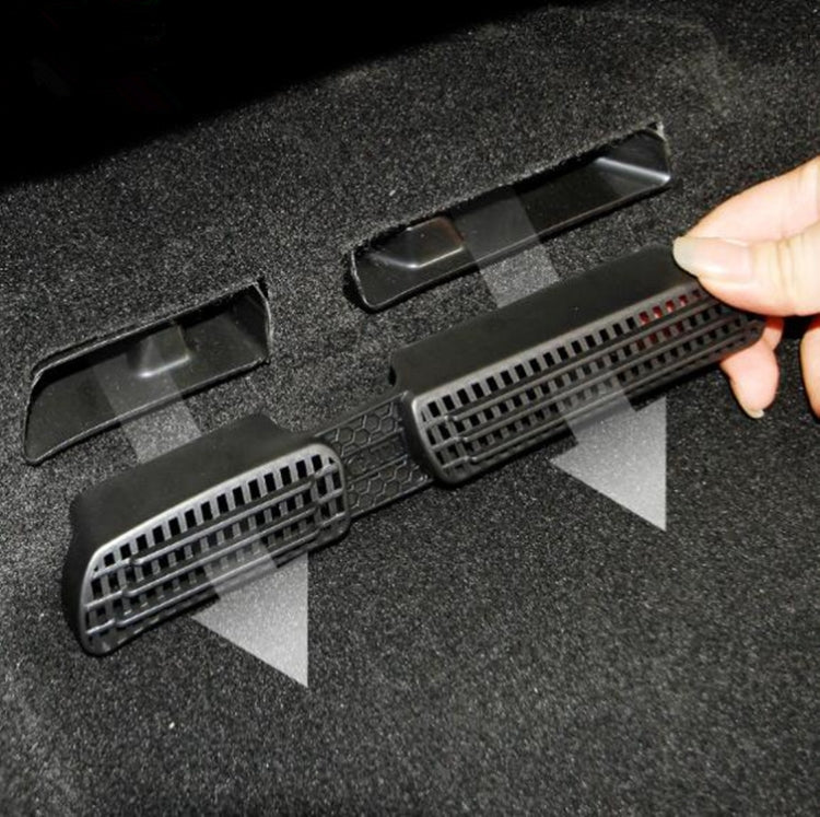 2 PCS Car Air Exhaust Cover Seat  Air Outlet Protection Cover for Skoda, Upgraded pair, Flocked pair