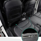 2 PCS Car Air Exhaust Cover Seat  Air Outlet Protection Cover for Skoda, Upgraded pair, Flocked pair