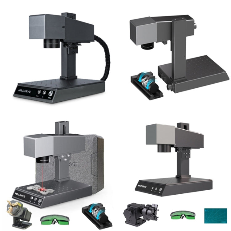 DAJA M1 Pro 2W Metal Nameplate High Precision Characters Laser Carving Machine, M1 Pro Ring Fixture EU Plug