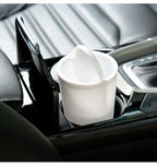 Desktop Plastic Rocker Cover Car Storage Round Barrel Car Tissue Trash Can