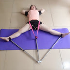 Stainless Steel One Word Horse Training Device Ligament Stretcher Yoga Dance Stretcher, 6 Hole Adjustment Edition, 9 Hole Adjustment Edition