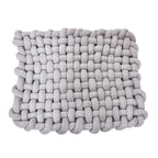 Hand-woven Home Decoration Twist Anti-skid Mat Shooting Props