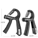 5-60kg Adjustable Mechanical Counting Gripper Finger Strength Training Device, 5-60kg Black, 5-60kg Green