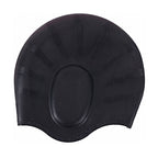 Silicone Ear Protection Waterproof Swimming Cap for Adults with Long Hair, Long Hair Swimming Cap(Black), Long Hair Swimming Cap(Blue), Long Hair Swimming Cap(Pink), Long Hair Swimming Cap(Silver), Long Hair Swimming Cap(Yellow)                        ...