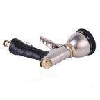 Electroplating Multifunctional High-pressure Water Gun 9 Function Front Trigger Car Wash Water Gun, 9 Function Front Trigger