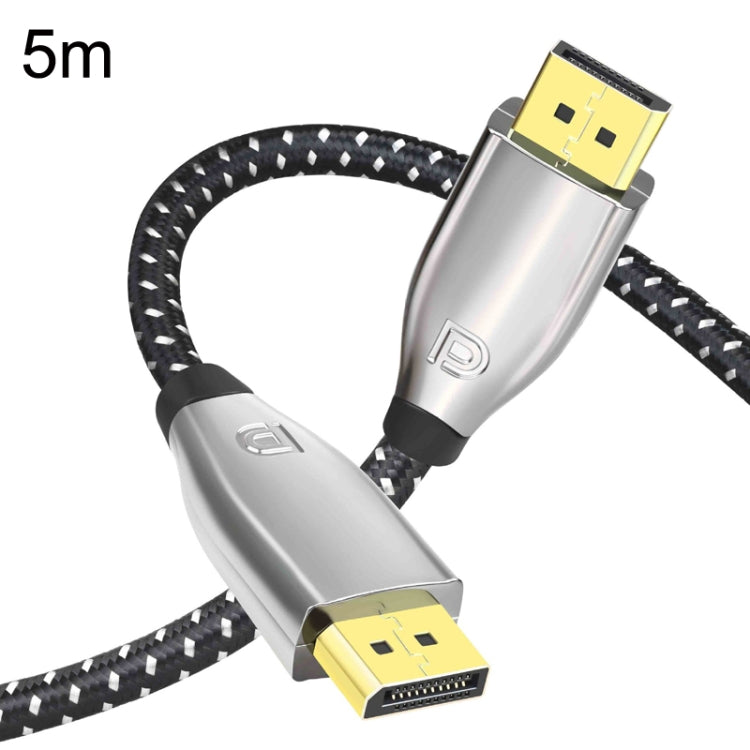 1.4 Version DP Cable Gold-Plated Interface 8K High-Definition Display Computer Cable OD6.0MM 30AWG With Nylon Mesh, 1m, 1.5m, 2m, 3m, 5m