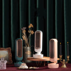 Retro Humidification Tower Fan USB Leafless Fan Water Cooling Spray Humidification Desktop Fan Cooler