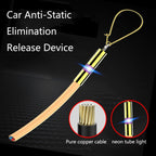 2 PCS P183 Car Anti-Static Elimination Release Device Grounding Strip Car Off-Road Exhaust Pipe Anti-Static Belt, Style:, Sedan, Off-road