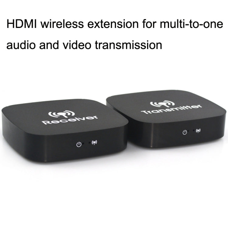 AY88 HDMI Wireless Transmitter WIFI Signal Extender H.264 Format Multi-To-One Application, AY88 US Plug, AY88 UK Plug