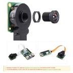 Waveshare WS1132712 For Raspberry Pi M12 High Resolution Lens, 12MP, 113 Degree FOV, 2.7mm Focal Length,23965, 23965