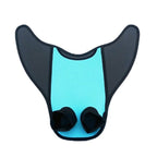 Fish Tail Shaped Fins Swimming Training Equipment Snorkeling Flippers, Adult, Child
