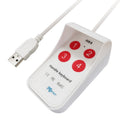 HK-4 4 Keys Custom Quick Copy and Paste Medical Ultrasound Acquisition USB Keypad, Cable Length: 2m, With Anti-skid Stand, Without Anti-skid Stand