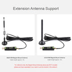 Waveshare 2pcs USB To LoRa Data Transfer Module Based On SX1262, LF Version Using TCXO Crystal Oscillator, HF Version Using TCXO Crystal Oscillator, LF Version Using XTAL Crystal Oscillator, HF Version Using XTAL Crystal Oscillator