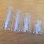 5PCS Acrylic Guitar Slide Tube Folk Slide Block, 28mm(Transparent), 51mm(Transparent), 60mm(Transparent), 70mm(Transparent)
