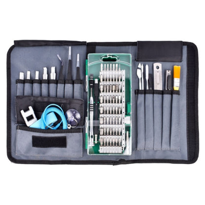 Portable Cloth Bag Mobile Phone Disassembly Maintenance Tool Multi-function Combination Tool Screwdriver Set, Black, Yellow, Orange, Blue, Green