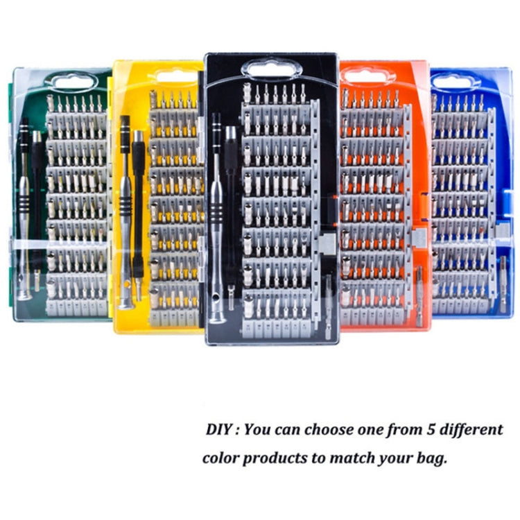 Portable Cloth Bag Mobile Phone Disassembly Maintenance Tool Multi-function Combination Tool Screwdriver Set, Black, Yellow, Orange, Blue, Green