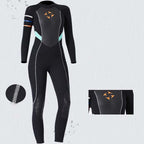 DIVE&SAIL WS-19481 One-piece Long-sleeved Warm Diving Suit Surfing Snorkeling Swimsuit, S, M, L, XL