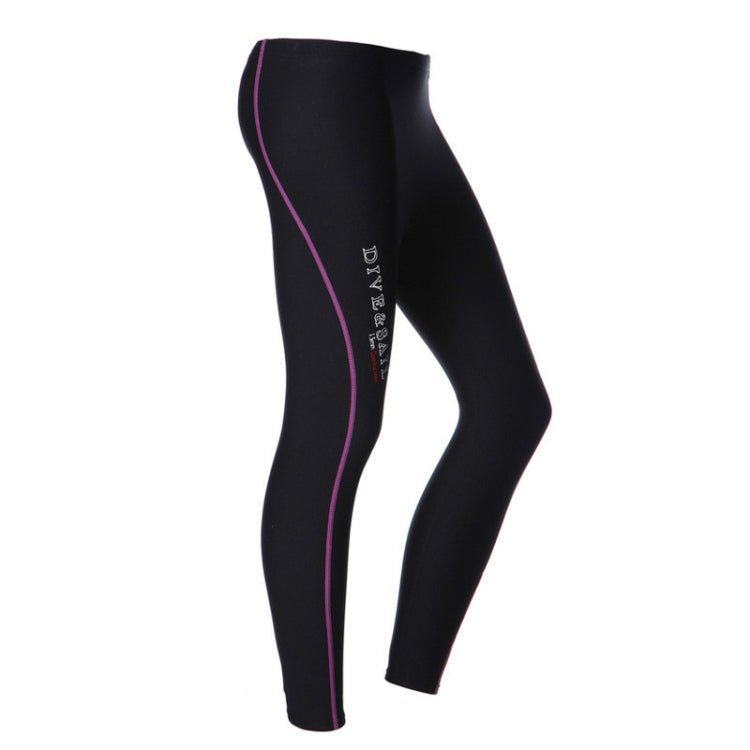 DIVE&SAIL 1.5mm Thick Warm Diving Pants Split Snorkeling Pants Sailing Surfing Winter Swimming Trunks for Women, XS, S, M, L