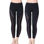 DIVE&SAIL 1.5mm Thick Warm Diving Pants Split Snorkeling Pants Sailing Surfing Winter Swimming Trunks for Women, XS, S, M, L
