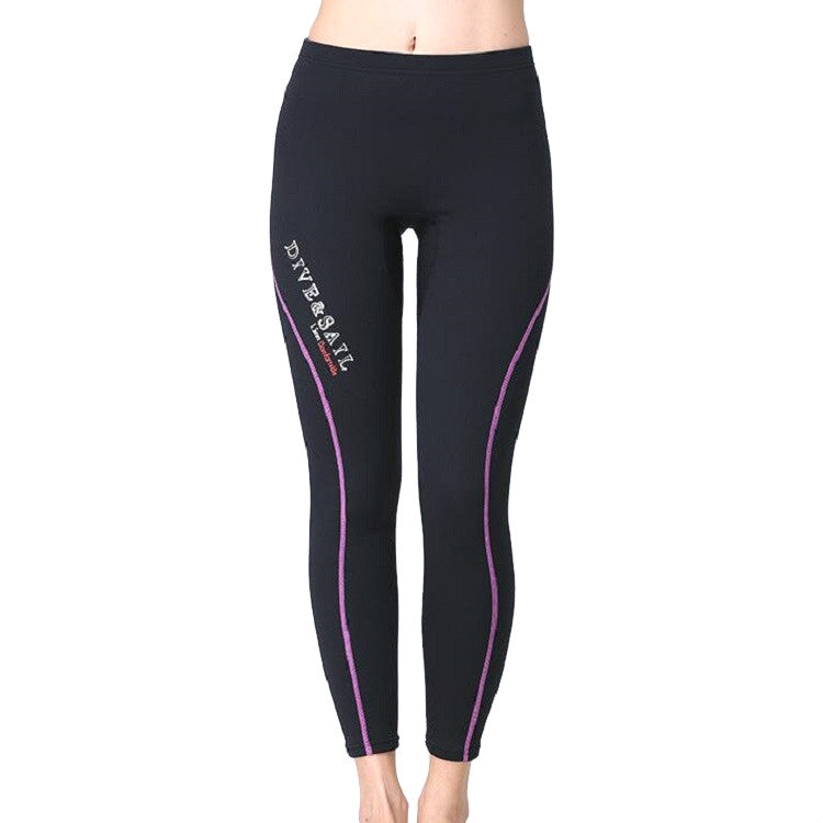 DIVE&SAIL 1.5mm Thick Warm Diving Pants Split Snorkeling Pants Sailing Surfing Winter Swimming Trunks for Women, XS, S, M, L