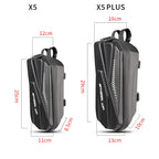 WHEEL UP X5 EVA Hard Shell Balance Bike Front Bag Electric Scooter Bicycle Front Bag Electric Folding Handle Bag, X5-2L, X5-PLUS-3L