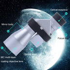 FEIRSH 8x20 Monocular Corner Telescope Outdoor Low Light Night Vision Portable Telescope, 8x20 Blue Film, 8x20 Red Film