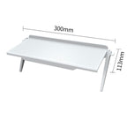 2 PCS Creative Multi-functional Storage Rack Computer Monitor Holder, S, L