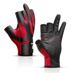 Kyncilor A0062 Outdoor Camping Three-finger Gloves Antiskid Sports Fishing Gloves, M, L, XL