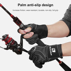 Kyncilor A0062 Outdoor Camping Three-finger Gloves Antiskid Sports Fishing Gloves, M, L, XL