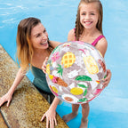 Children Early Education Swimming and Water Toys Inflatable Beach Ball Color Random Delivery, Early Education Swimming Toy