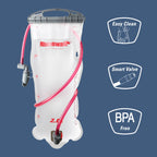 Rhinowalk Cycling Water Bag 2L/3L Full Opening Outdoor Drinking Water Bag Drinking Equipment, RK18101 blue 2L, RK18101 red 2L, RK18103 blue 3L