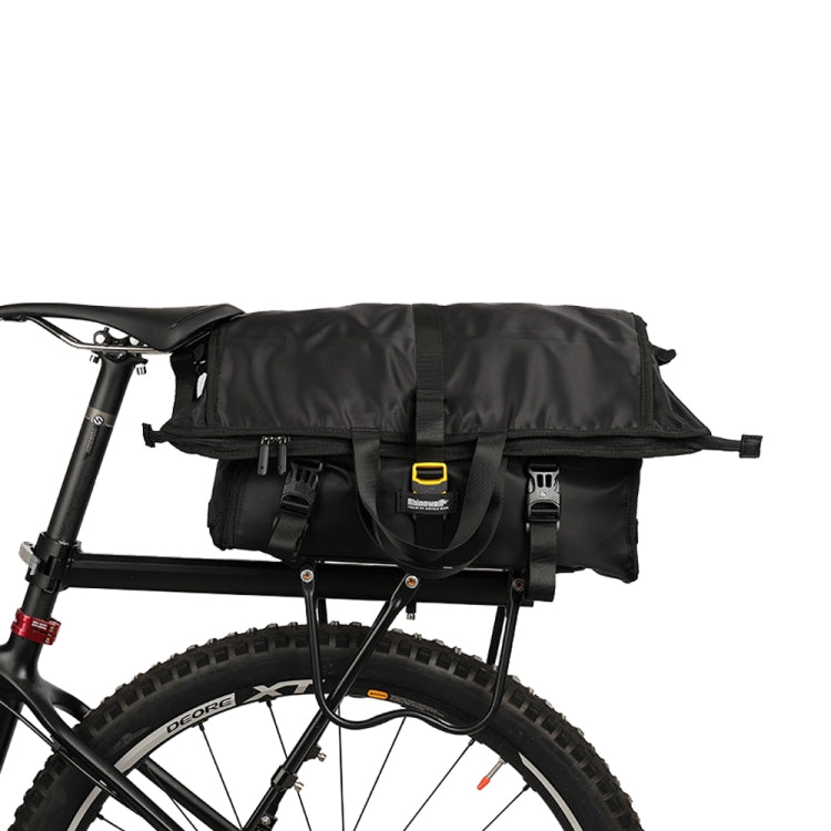 Rhinowalk Multifunctional One Shoulder Crossbody Cycling Bag Large Capacity Messenger Bag Bicycle Rear Shelf Bag