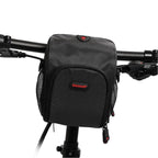 Rhinowalk TF910 Bicycle Front Handlebar Bag Multifunctional Waterproof Phone Bag Riding Bag, Black, Red, Khaki