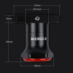 MEROCA MX2 Smart Sensor Brake Tail Light Mountain Bike Light USB Charging Road Bike Night Riding Tail Light, Seat Cushion Installation Black, Seat Cushion Installation Coloful, Seat Cushion Installation Gold Pink, Seat Tube Installation Black