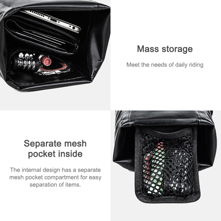 Rhinowalk Bicycle Tail Bag Waterproof Bicycle Saddle Bag Mountain Bike Back Seat Bag Riding Bag, TF550