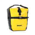 Rhinowalk Bicycle Fully Waterproof Shelf Backpack Medium and Long-distance Cycling Equipment Bag, Yellow, Black
